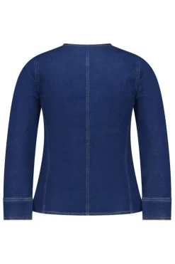 Aansluitend denim jasje
