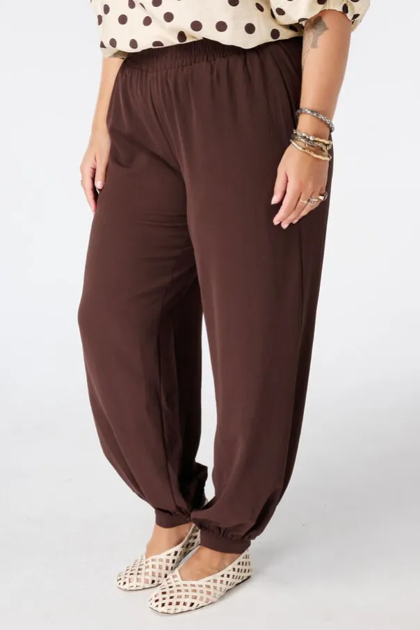 Balloon broek met elastische taille