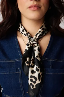 Bandana sjaaltje met animal print