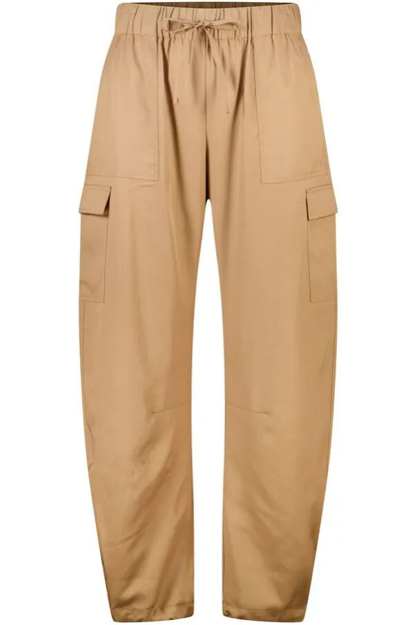 Barrel broek met cargo look