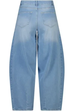 Barrel jeans met studs