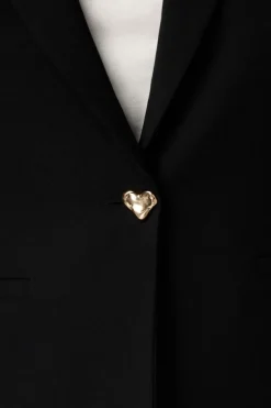 Blazer met pofmouwen