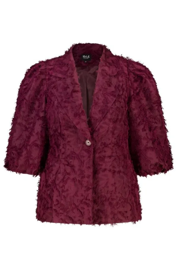 Blazer met pofmouwen