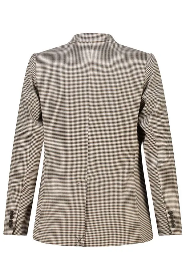 Blazer met ruitpatroon