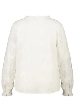 Blouse met borduursel
