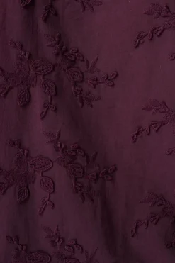 Blouse met borduursel