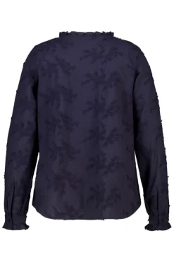 Blouse met borduursel