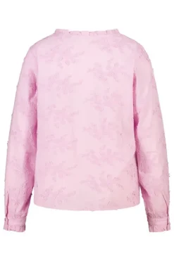 Blouse met borduursel