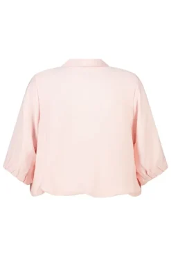Blouse met korte mouwen