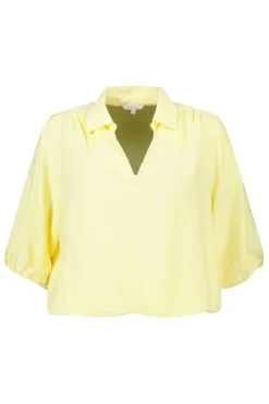 Blouse met korte mouwen