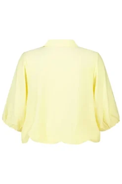 Blouse met korte mouwen
