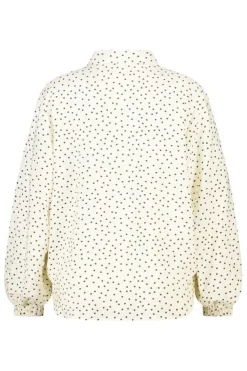 Blouse met polka dot