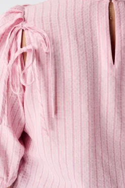 Blouse met strikken