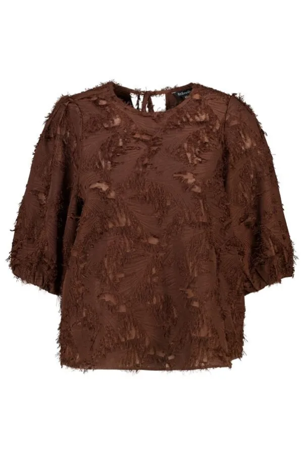 Blouse met structuur