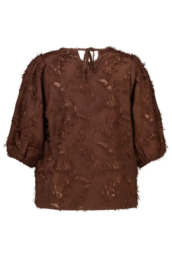 Blouse met structuur