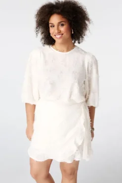 Blouse met structuur