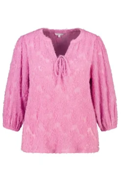 Blouse met v-hals