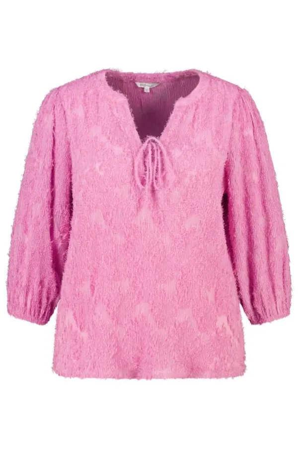 Blouse met v-hals