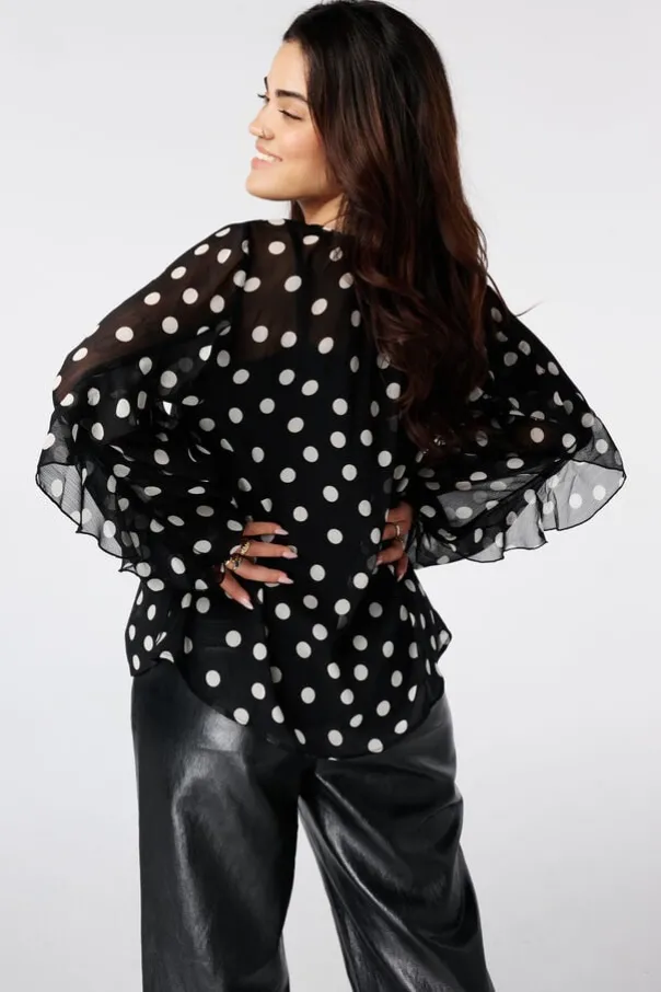 Blouse met volants