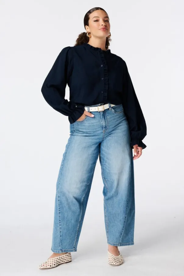 Blouse met volants