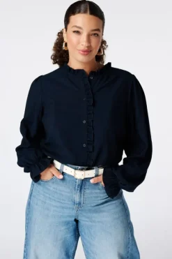 Blouse met volants