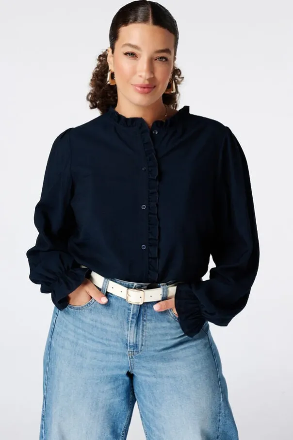 Blouse met volants