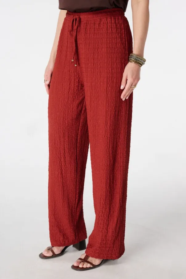Broek met elastische taille