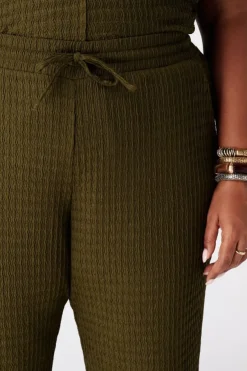 Broek met elastische taille