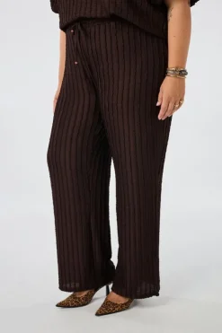 Broek met elastische taille