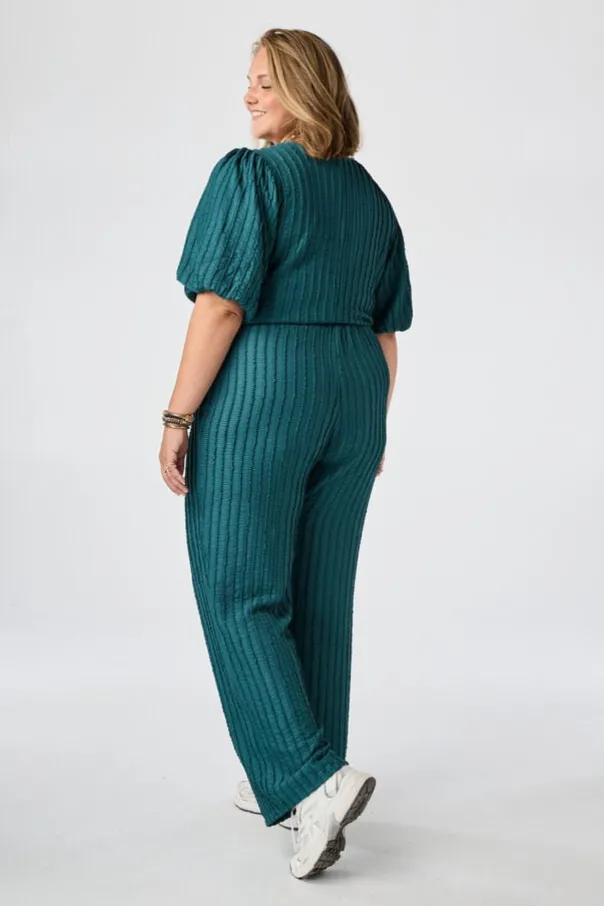 Broek met elastische taille