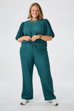 Broek met elastische taille