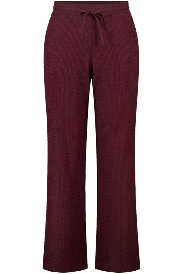 Broek met elastische taille