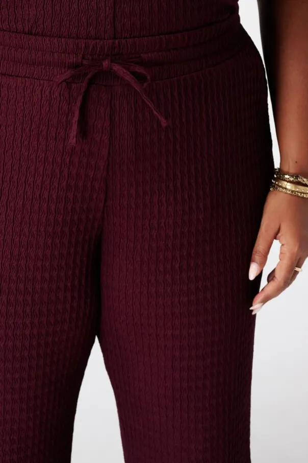 Broek met elastische taille