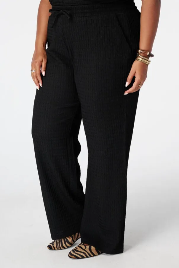 Broek met elastische taille