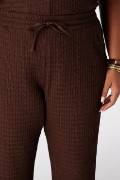 Broek met elastische taille