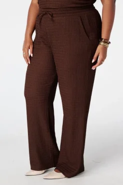 Broek met elastische taille