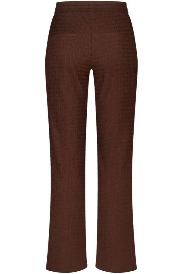 Broek met elastische taille