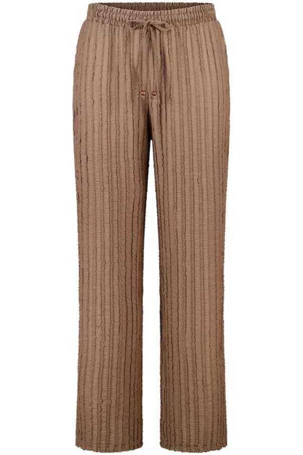 Broek met elastische taille