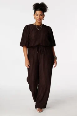 Broek met elastische taille