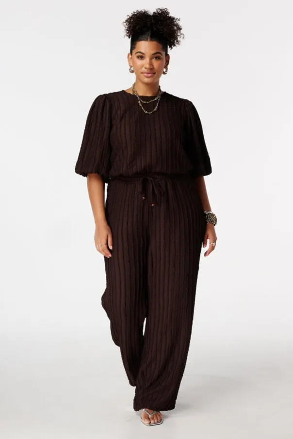 Broek met elastische taille