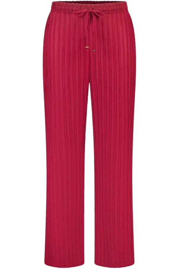 Broek met elastische taille