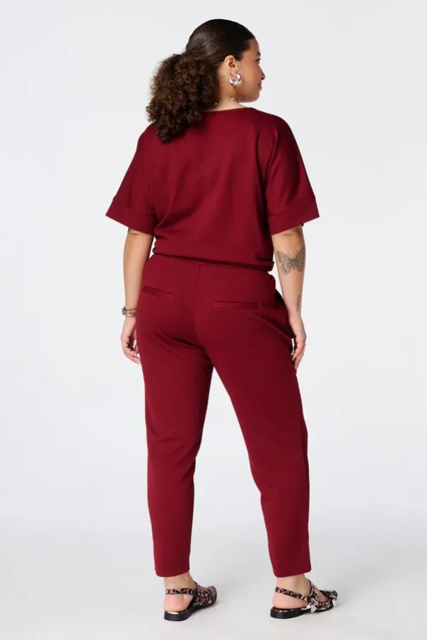 Broek met strikkoord