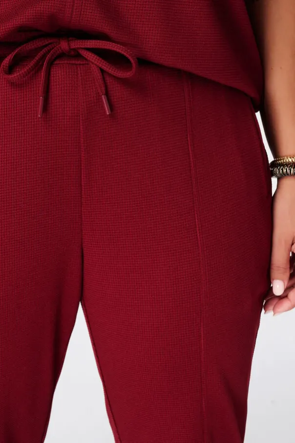 Broek met strikkoord