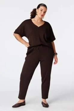 Broek met strikkoord