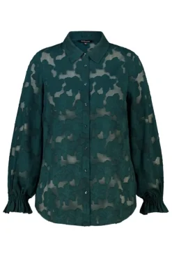 Doorschijnende blouse