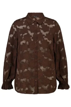 Doorschijnende blouse