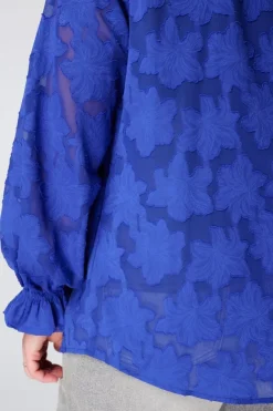 Doorschijnende blouse
