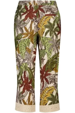 Driekwart broek met print