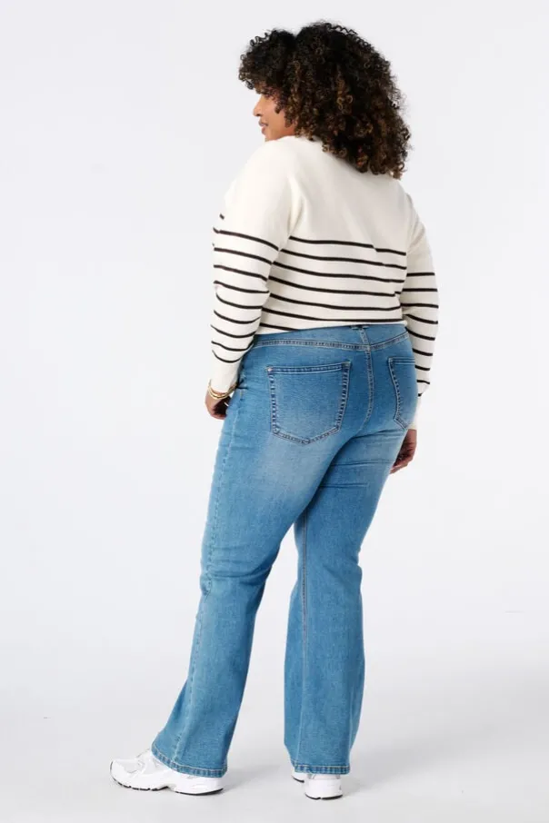 Flared leg jeans JASMIN