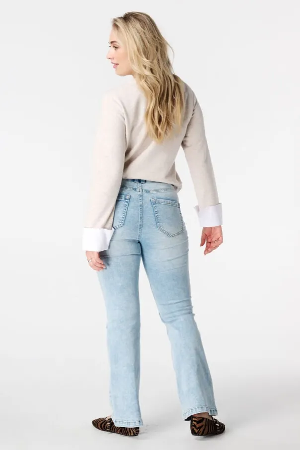 Flared leg jeans JASMIN